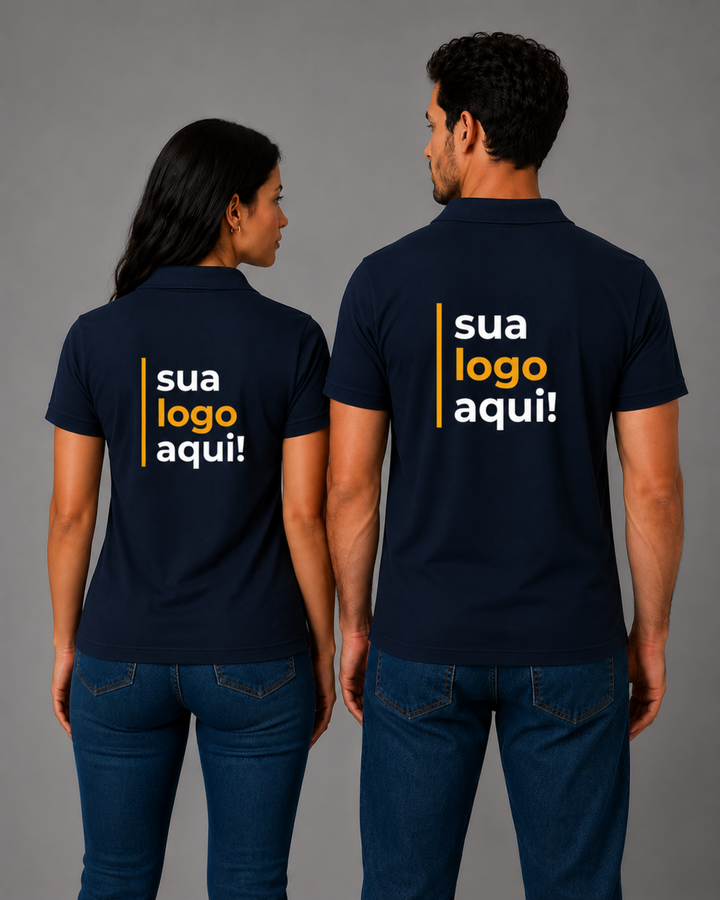 Camiseta Polo Personalizável