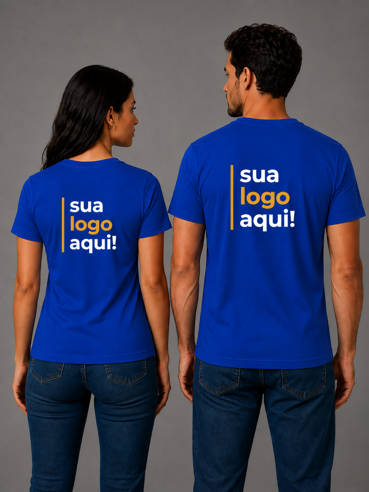 Camiseta 100% Algodão Personalizável