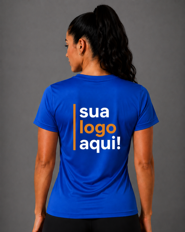 Camiseta Baby Look  100% Algodão Personalizável