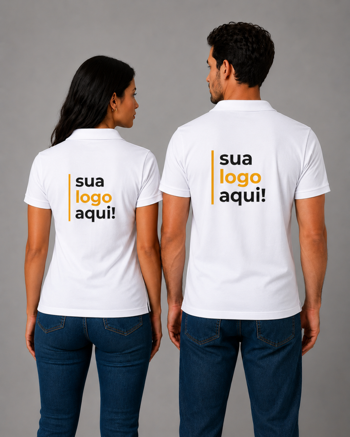 Camiseta Polo Personalizável