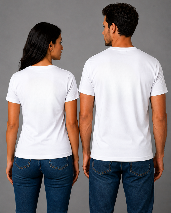 Camiseta 100% Algodão Lisa