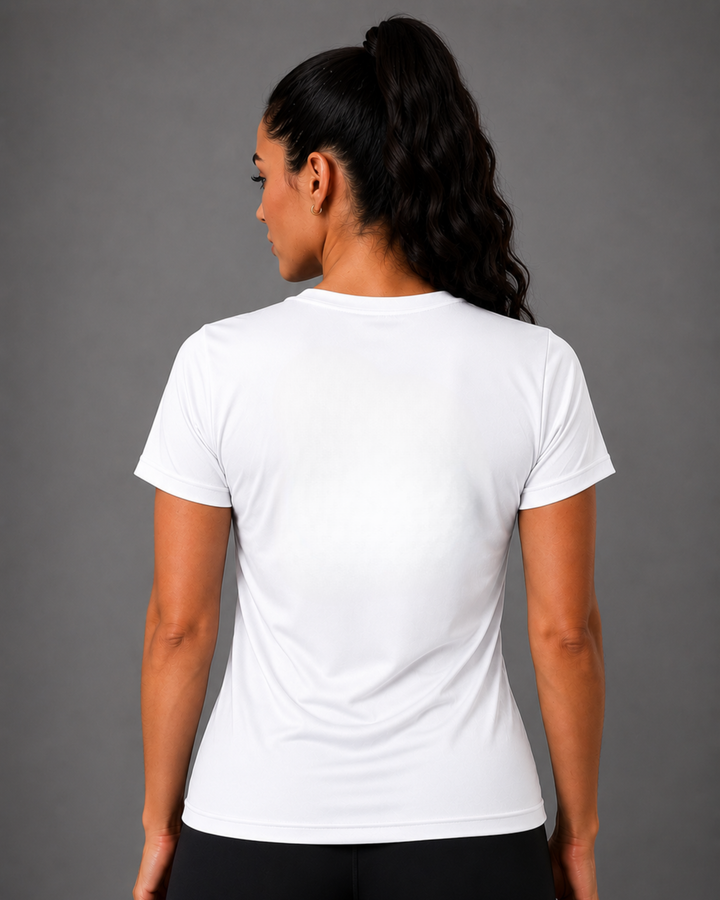 Camiseta Baby Look 100% Algodão Lisa