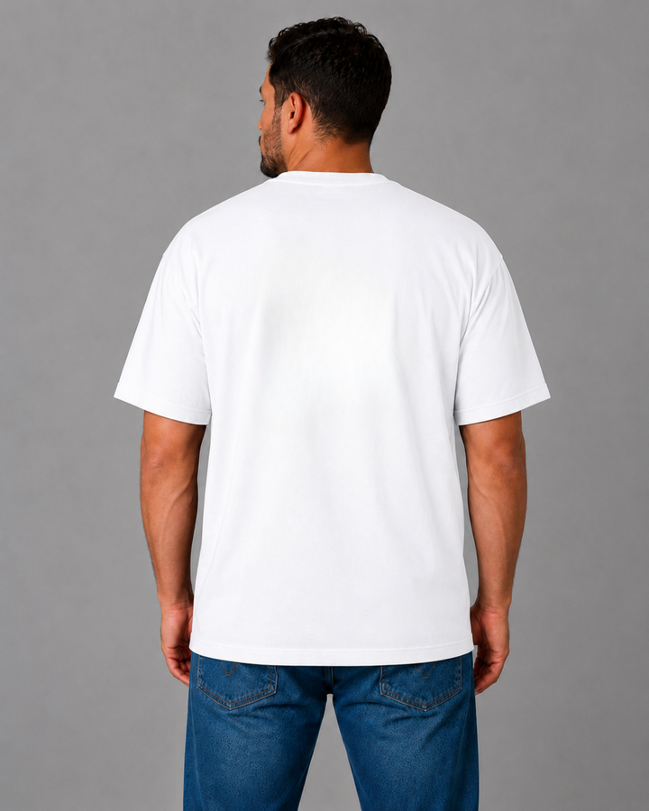 Camiseta Oversized 100% Algodão Lisa