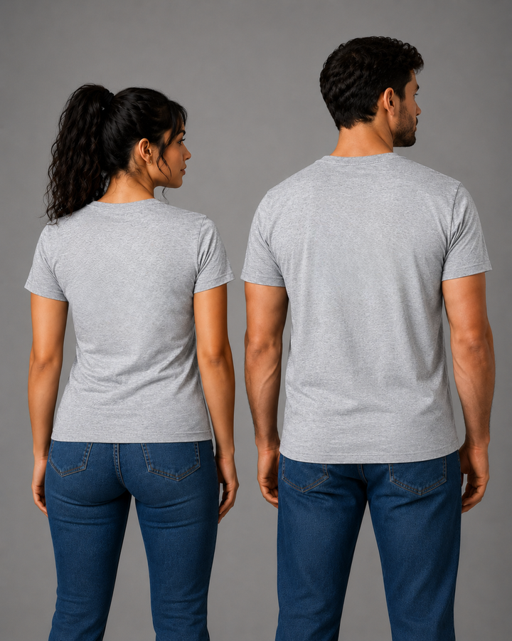 Camiseta 100% Algodão Lisa