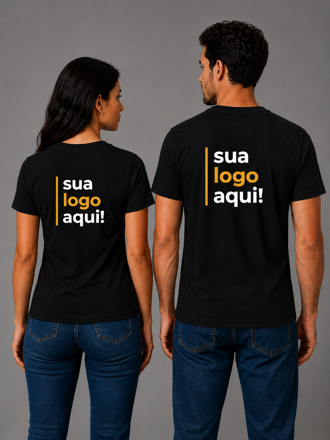 Camiseta 100% Algodão Personalizável