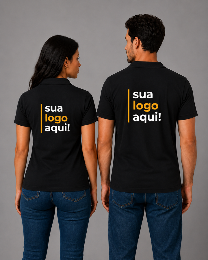 Camiseta Polo Personalizável
