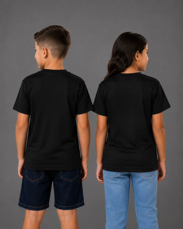 Camiseta Infantil 100% Algodão Lisa