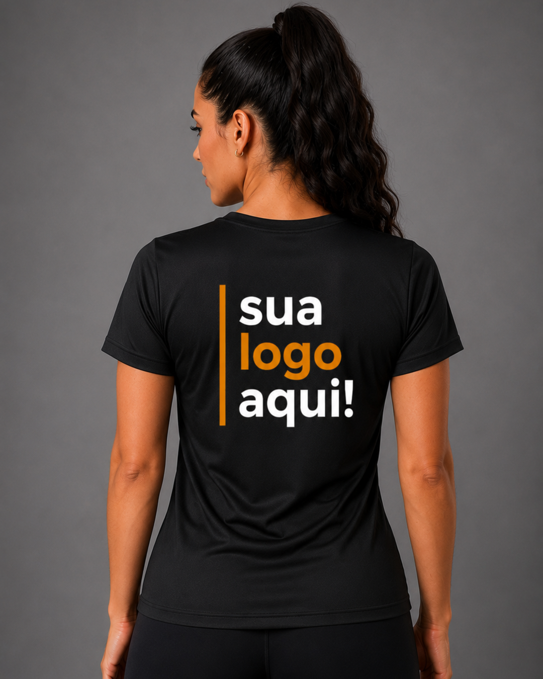 Camiseta Baby Look  100% Algodão Personalizável