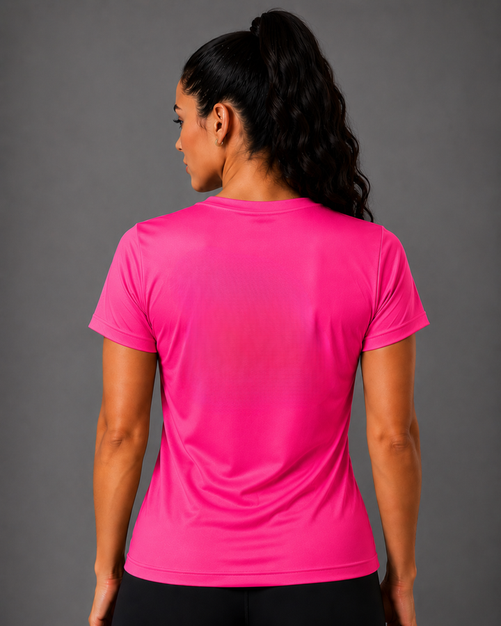 Camiseta Baby Look 100% Algodão Lisa