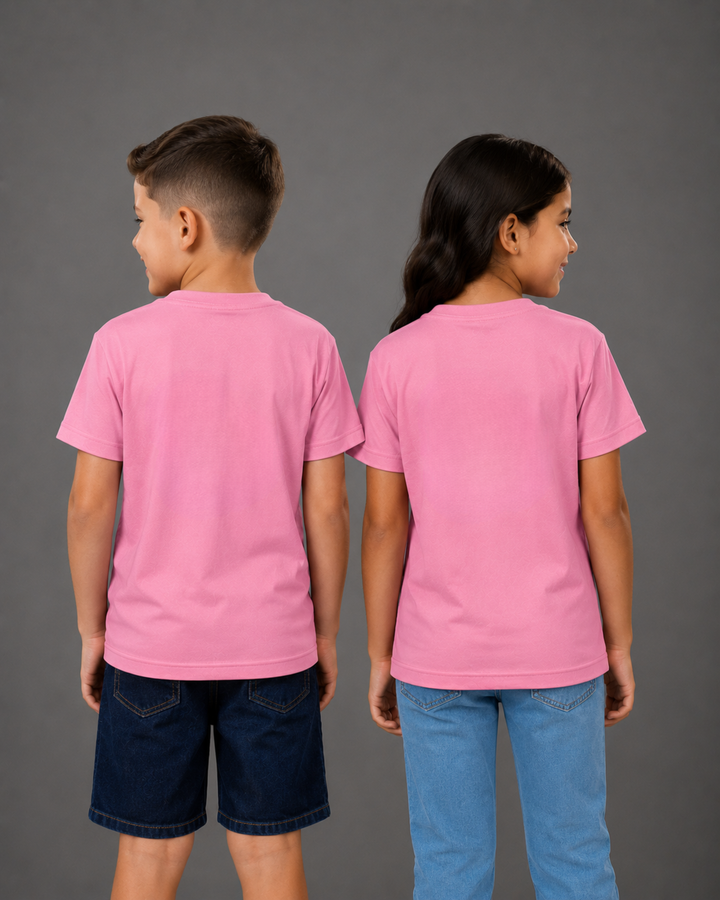 Camiseta Infantil 100% Algodão Lisa