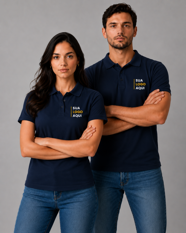 Camiseta Polo Personalizável