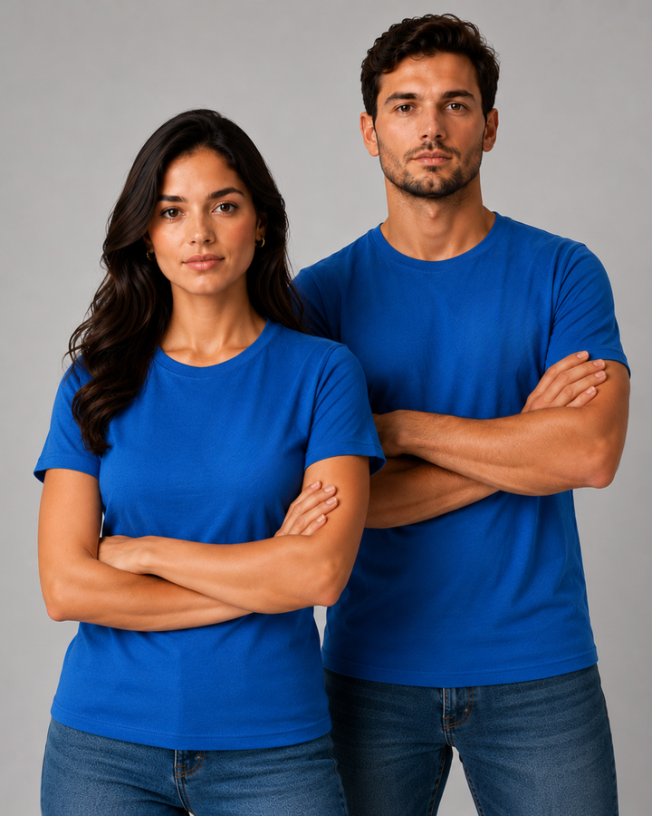 Camiseta 100% Algodão Lisa
