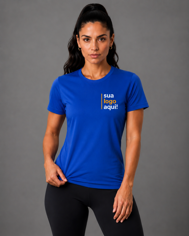 Camiseta Baby Look  100% Algodão Personalizável