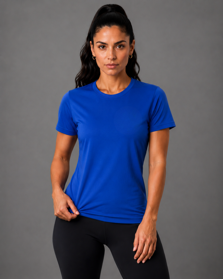 Camiseta Baby Look 100% Algodão Lisa