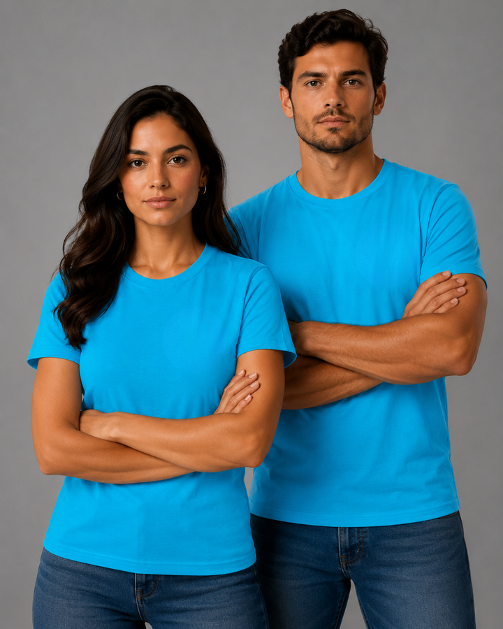 Camiseta 100% Algodão Lisa