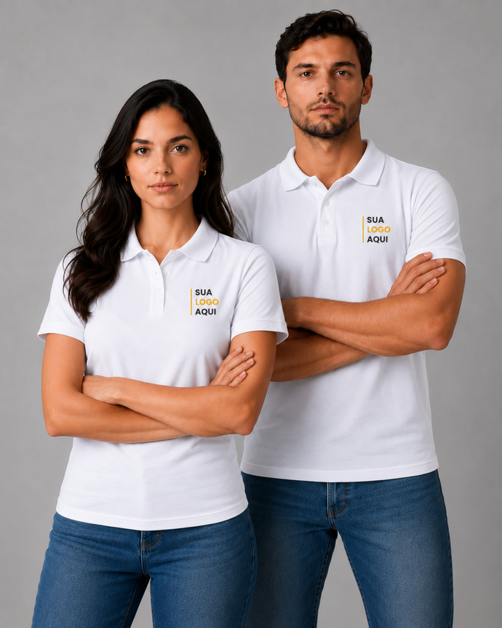 Camiseta Polo Personalizável