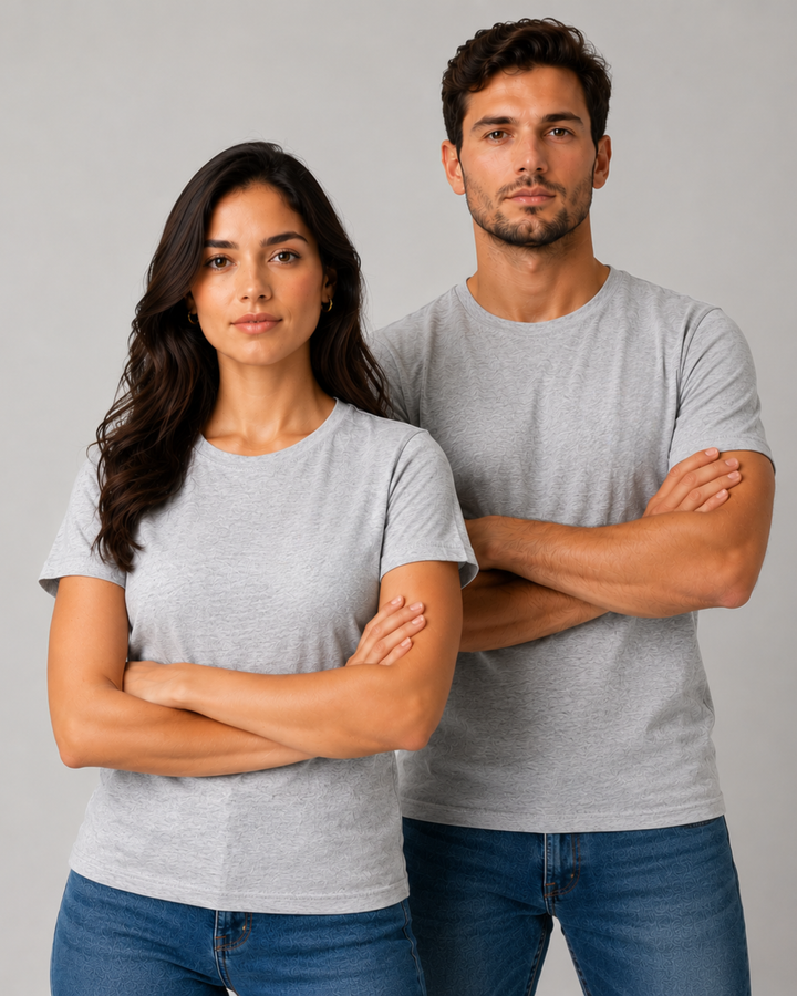 Camiseta 100% Algodão Lisa