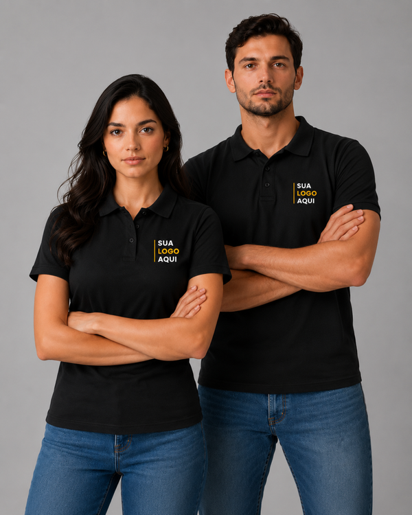 Camiseta Polo Personalizável - Uniforme