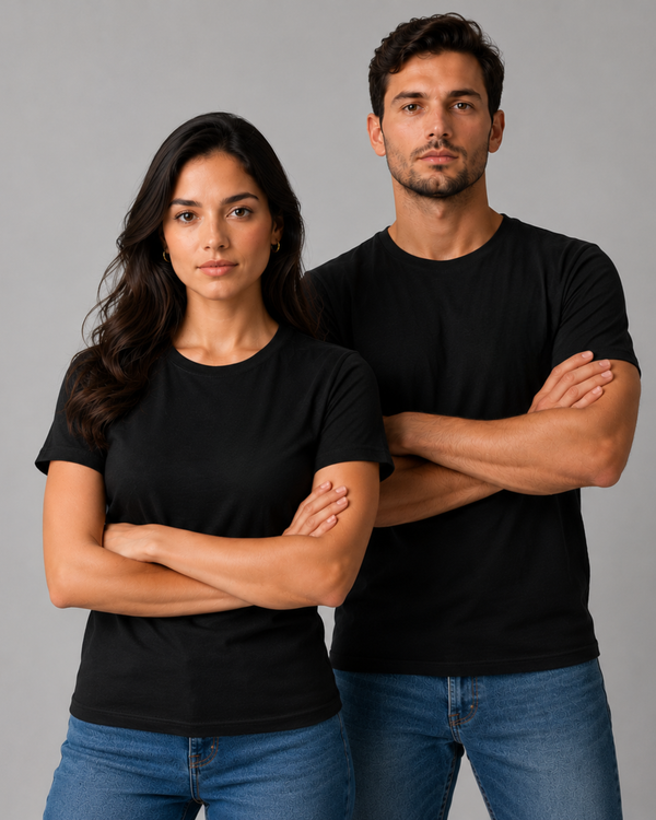 Camiseta 100% Algodão Lisa